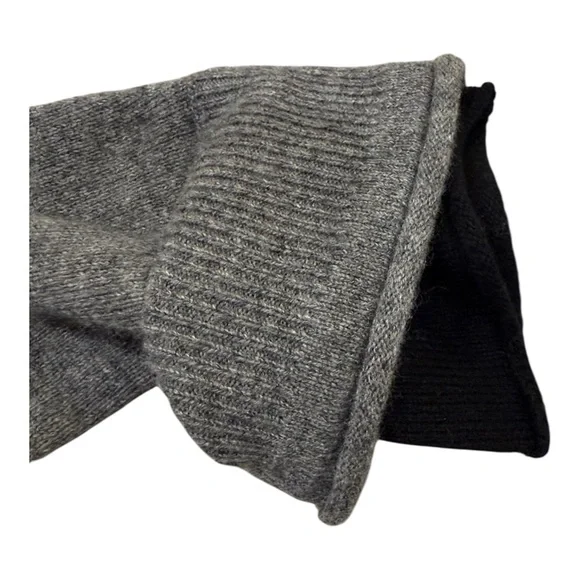 Ed Hardy Gray Sweater Sz M Love Kills Slowly Cashmere Wool Womens - Picture 6 of 6